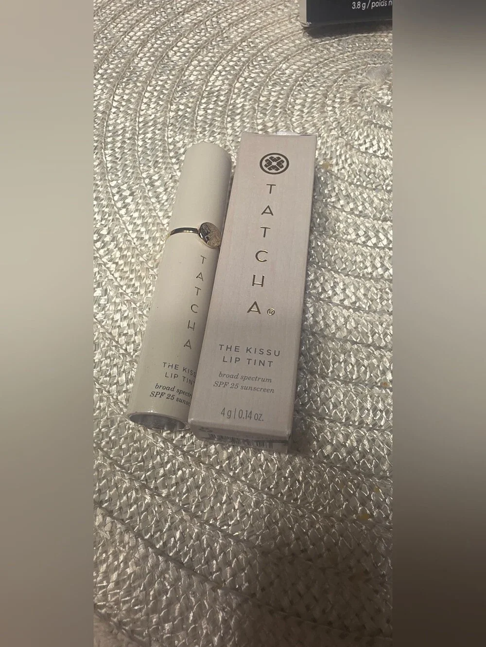 Tatcha Plum Blossom Coral Pink Lipstick SPF 25 (New)